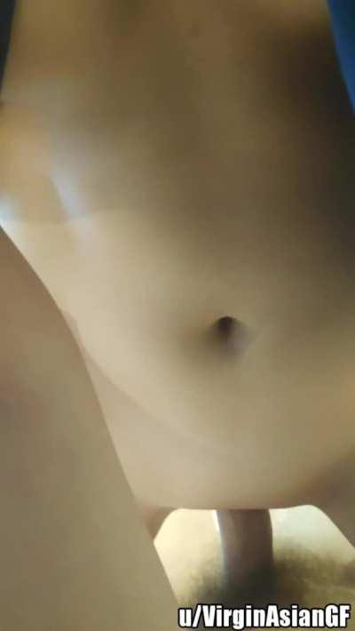 Your bully made me sit on his dick since yours is so small, but I'm so tight it kept slipping out...