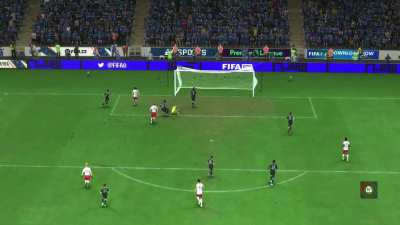 Saucy assist and goal