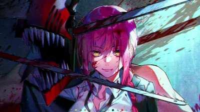 Makima wallpaper, my laptop is trash but its alot smoother than the video shows