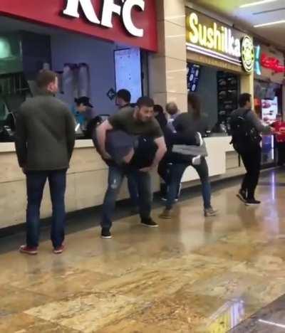 Oh no, there's going to be a fight!