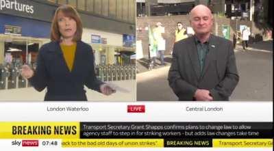 She tried so hard to twist the narrative, he wasn't having any of it.