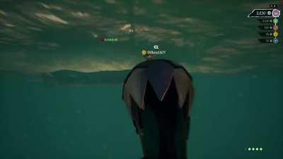 So um... is this guy lagging or...?