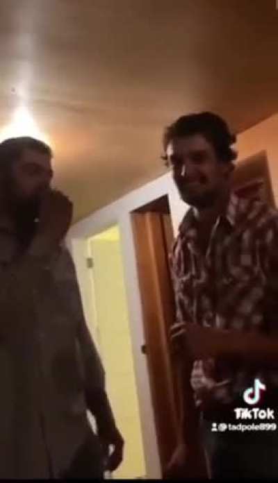 Drunken Slap-off with some dude twice your size.