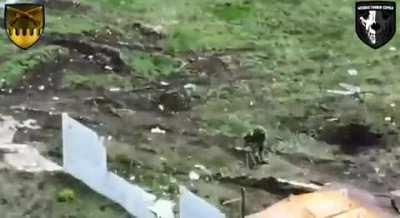 One of the oldest but most intense drops. (warning; Video zooms in on people dying). Shared originally on r/CombatFootage.