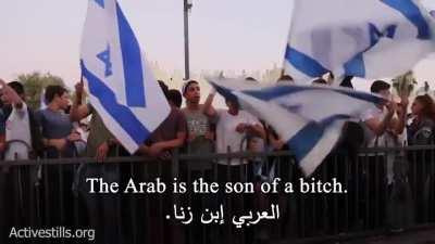 This is the true face of Zionism. Racism is inherent to colonialism.