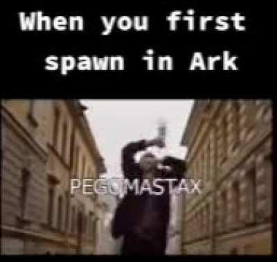 when you spawn in ark.