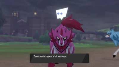 Was trying to get a pic of Zacian and Zamazenta. Zacian wouldn’t cooperate.