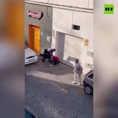 Cops assault people filming them during arrest… and are caught on film