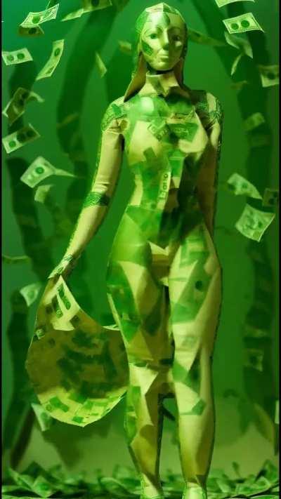 Burning Money - made using Jboox AnimateDiff Workflow in Comfy - link to tutorial in comments