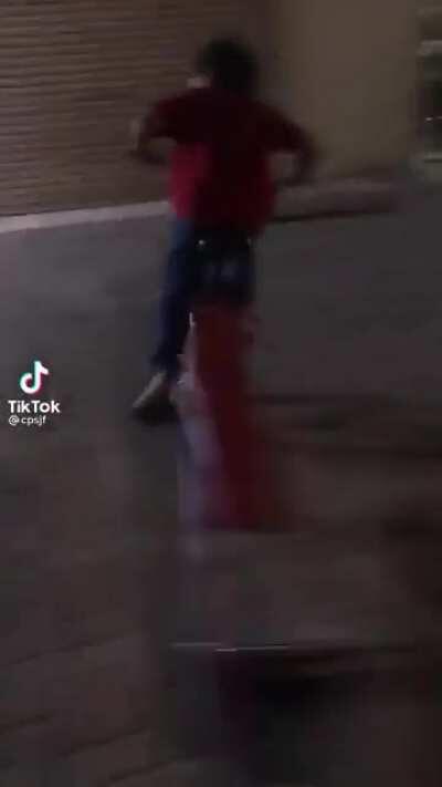 Check out my sick bike skills!