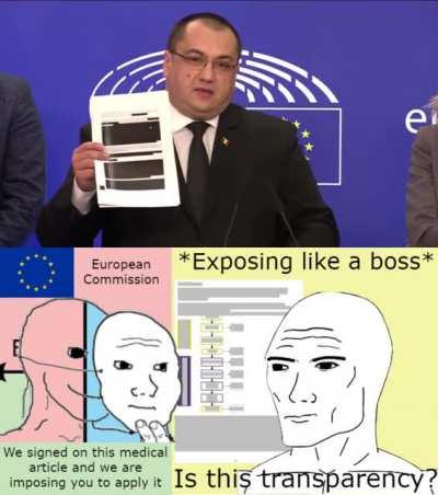 Romanian Member of European Parliament (MEP) Christian Terhes talking about the contract of CureVac made with the EU. Link to full video and contract in the comments.