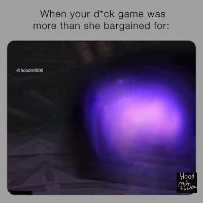 Gave her an asthma attack.