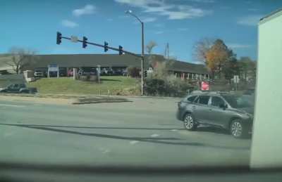 Protected left turn, protected in the cyber truck