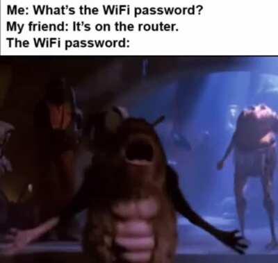 Default passwords tho