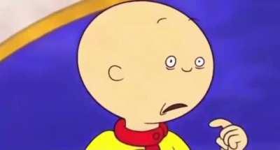 caillou gets it