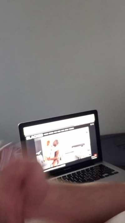 After failing on Tinder.. AGAIN, but trigger .. Skinny White boy dick cant hold back his watery cum