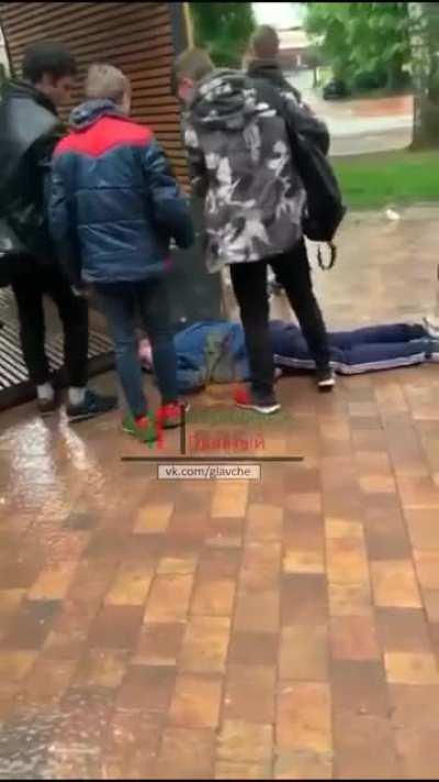 Teen is hospitalized after getting slammed on the ground.