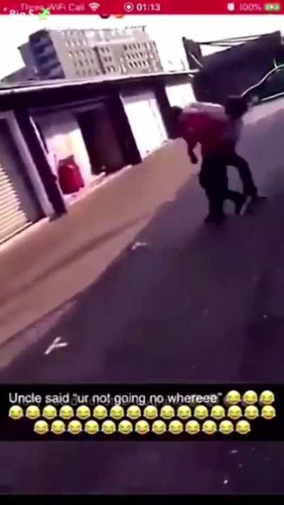 “you not going no where”