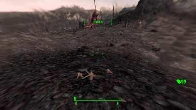 Hope that Deathclaw had a nice trip