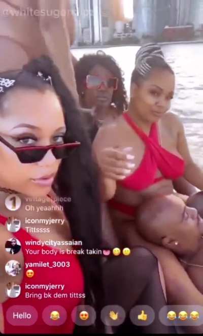 Since our queen👸🏽 herself is represented in this subreddit, it's high time to ask when we'll get another legendary Instagram livestream like that? I think most people here are dying to know the answer to that question! 🤩🔥👙🍉