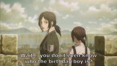 Eren forgets what day it is