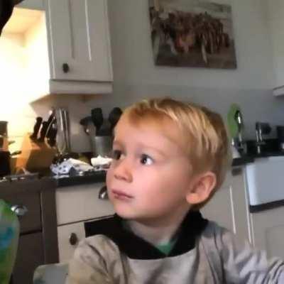 Daniel just had to confuse the poor little kid