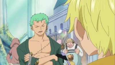 Sanji after Momoiro Island