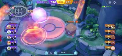 My mage teammates decide to bully the enemy team after Groudon(what is that crustle doing- 😂)