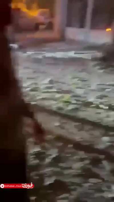 Detailed footage of destruction in Tehran following the Israel attack