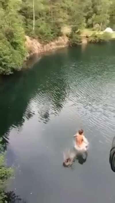 EXTREME CLIFF JUMPING