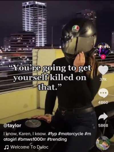 Famous Tiktoker Taylor Jean Skromme was killed in a motorcycle accident on Interstate 95, this is the last video she posted to TikTok