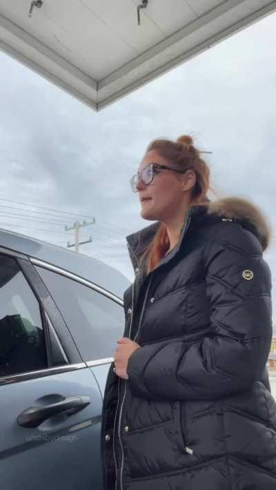 spoiler: there’s nothing under my coat [GIF]