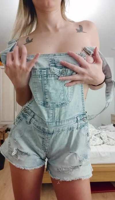 Should I make these fuckdoll tits bigger or keep them all natural