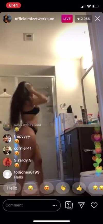 Chillin on IG live