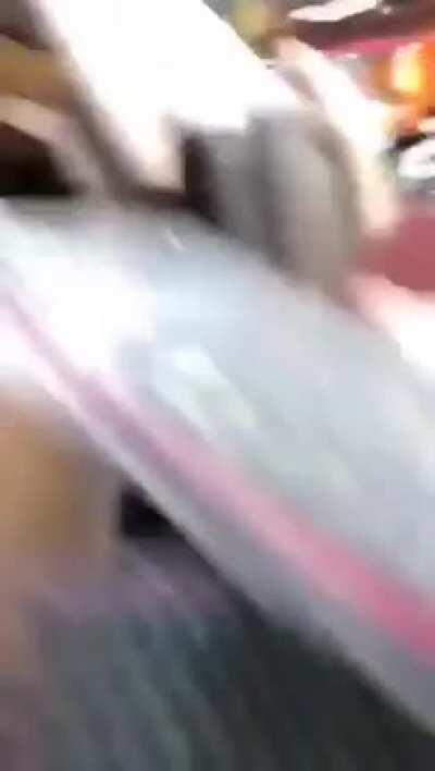 Pulling some dog beds