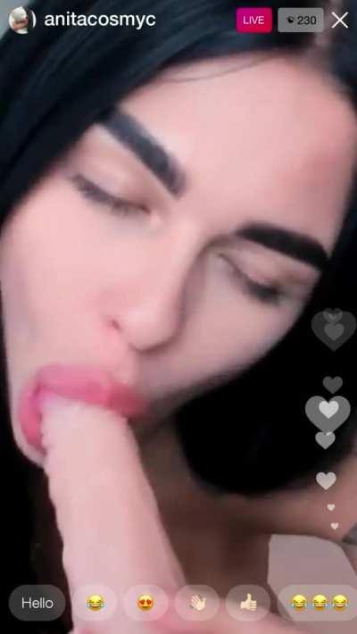 Insta caught Do you think your big cock could fit in her tiny little pussy?🌟