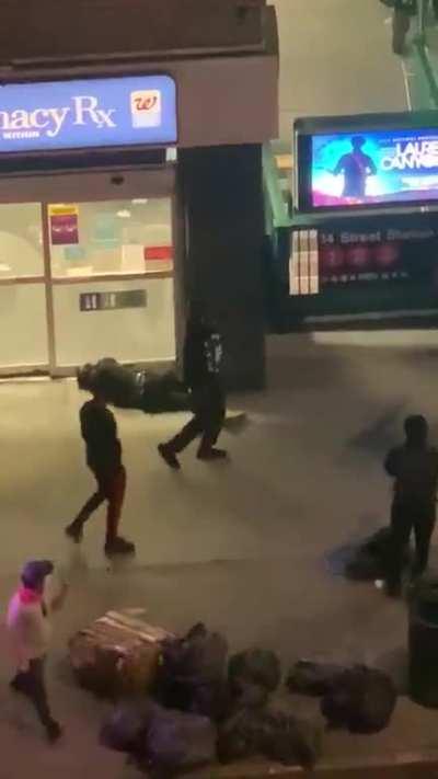 Street justice served after man attacks innocent women