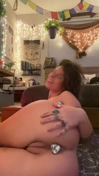 Indica Flower dildo+analplug