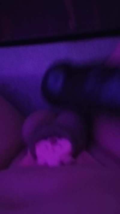 Puppy finally did it!! No vibrators just straight plappies to completion :3