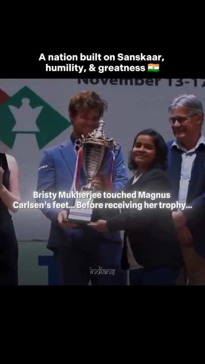 A nation built on greatness 🇮🇳 respect for gukesh 🫡