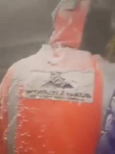 It's a little cold on public transit these days in Russia