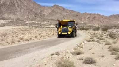Komatsu's new HD605-8 off-highway truck