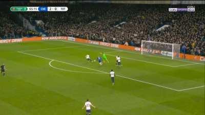 Hakim Ziyech pass against Tottenham