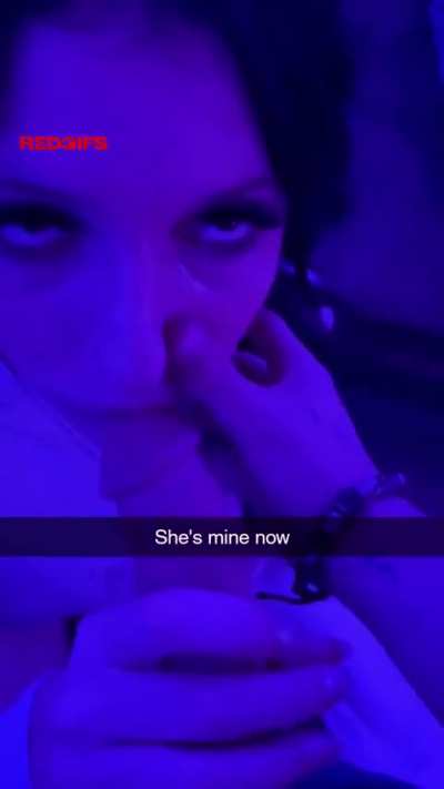 Your girlfriend loves being covered in cum