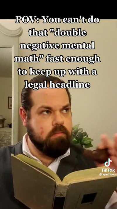 Double negative mental math