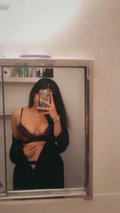 Tamil Girl mirror Snapchat 😍 Video