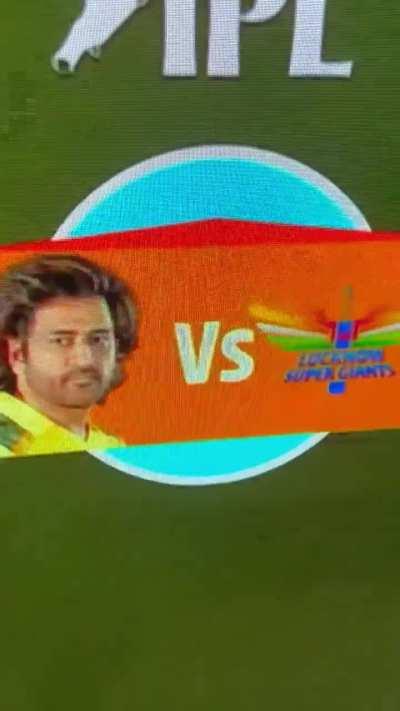 Ahh yes thala vs lsg