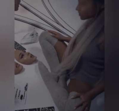 Those feet in those socks 😍😍