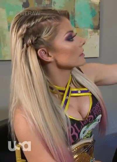 Alexa's cleavage