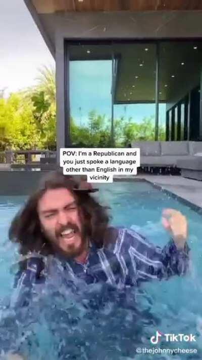 How dare you know more languages than English